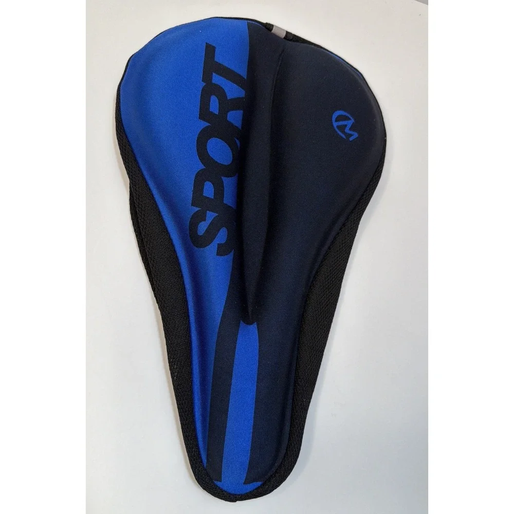 Bike Seat Cover Comfort Cushion Cover Soft Padded Mountain Bicycle Saddle Sports